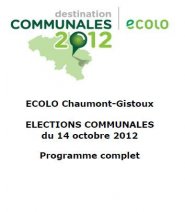 Elections communales octobre 2012
